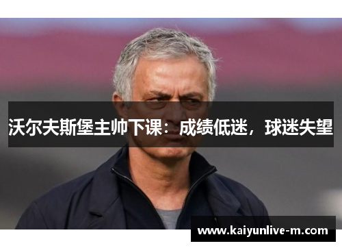 沃尔夫斯堡主帅下课：成绩低迷，球迷失望